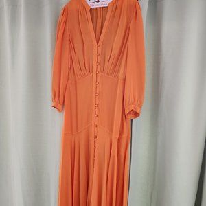 Veronica Beard Roksanda Silk-blend Midi Dress